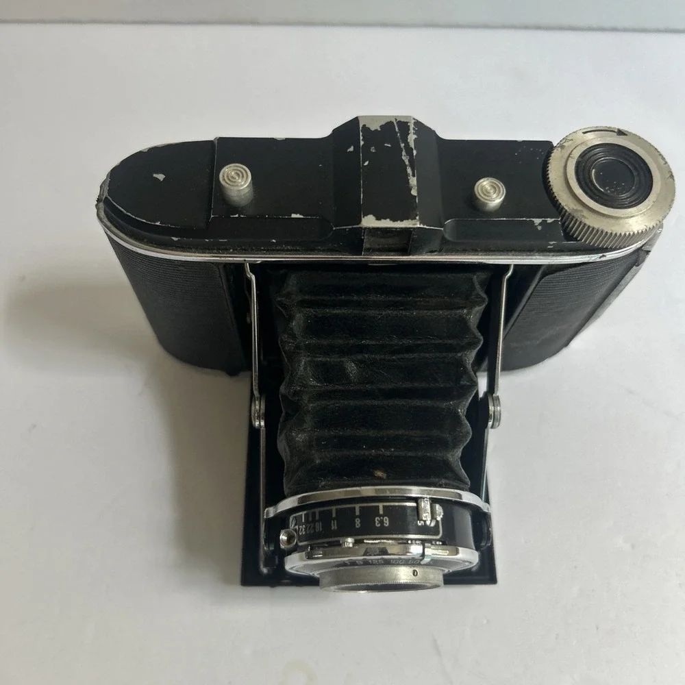 Vintage Agfa Isolette Germany Folding Camera Anastigmat  85mm F/1:6.3 Lens Parts